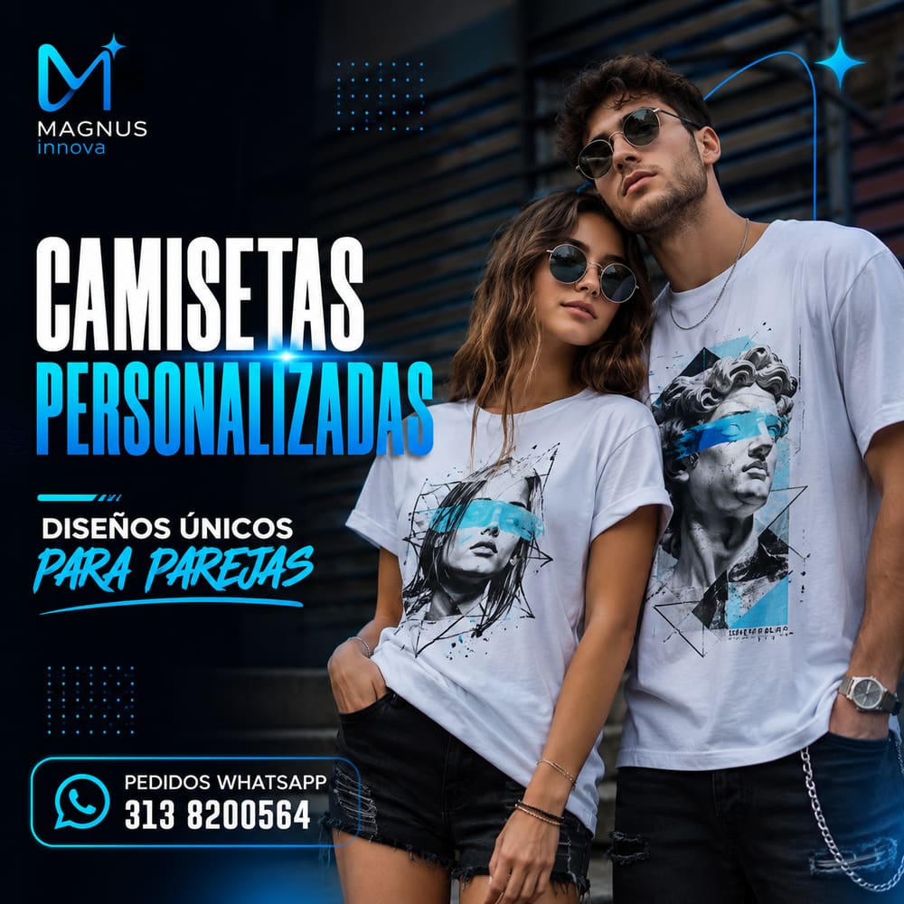 Prendas personalizadas por Magnus Innova.