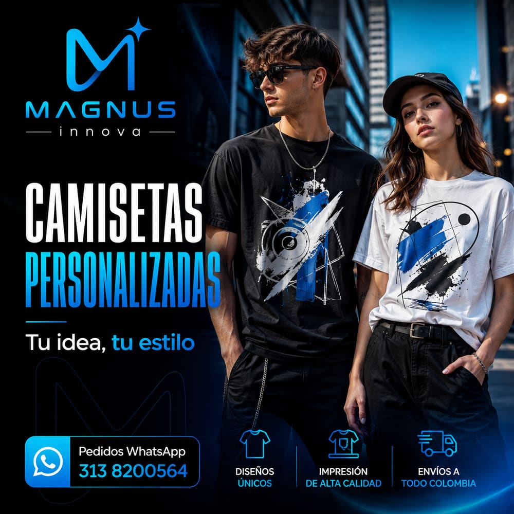 Prendas personalizadas por Magnus Innova.