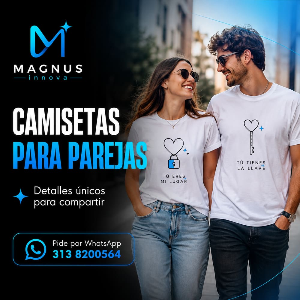 Prendas personalizadas por Magnus Innova.