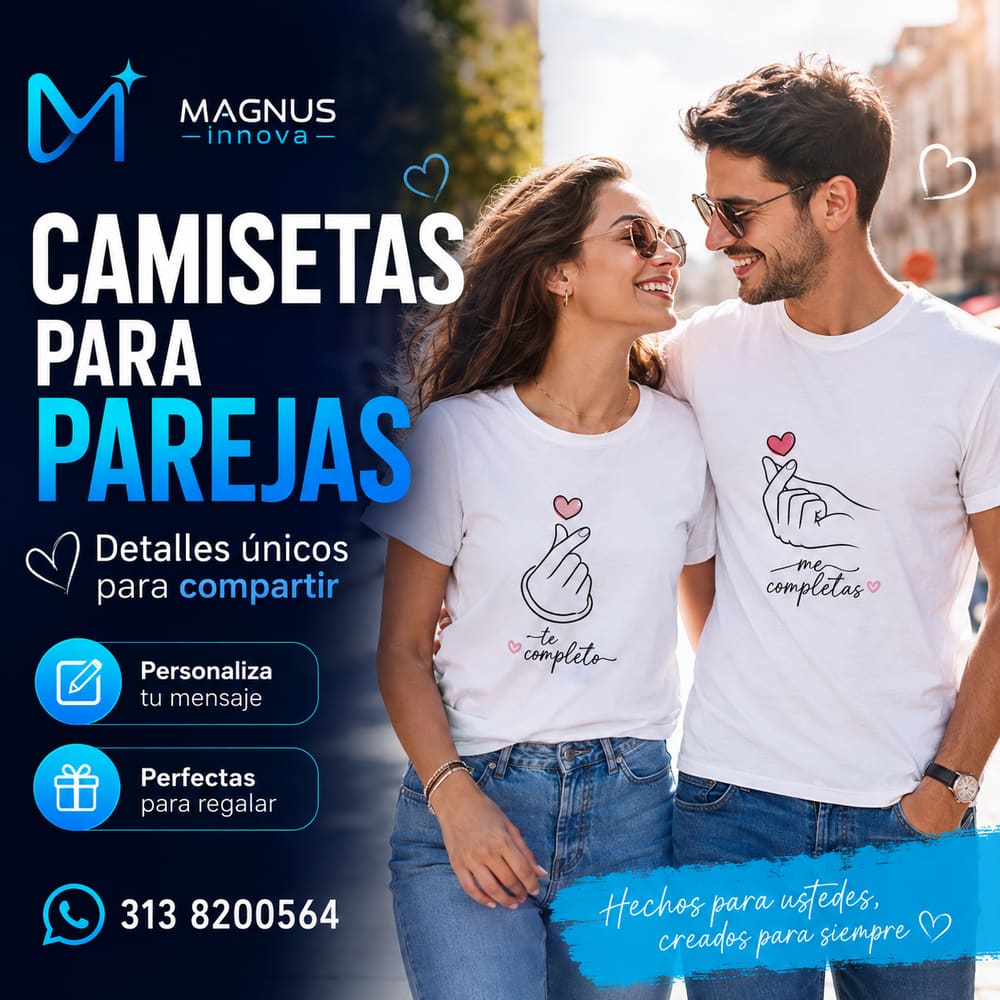Prendas personalizadas por Magnus Innova.